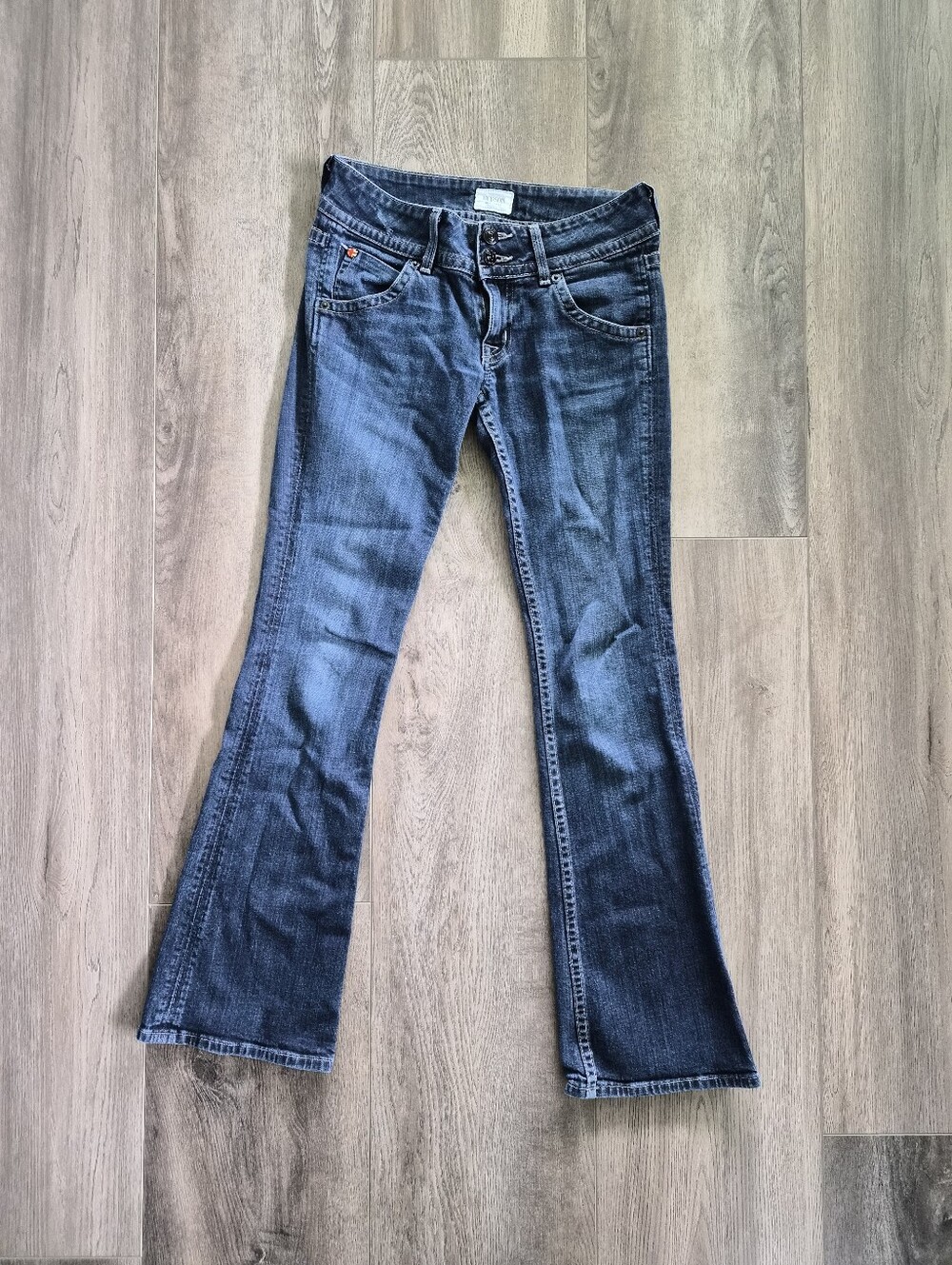 Hudson Button Back Pocket Jean Y2K